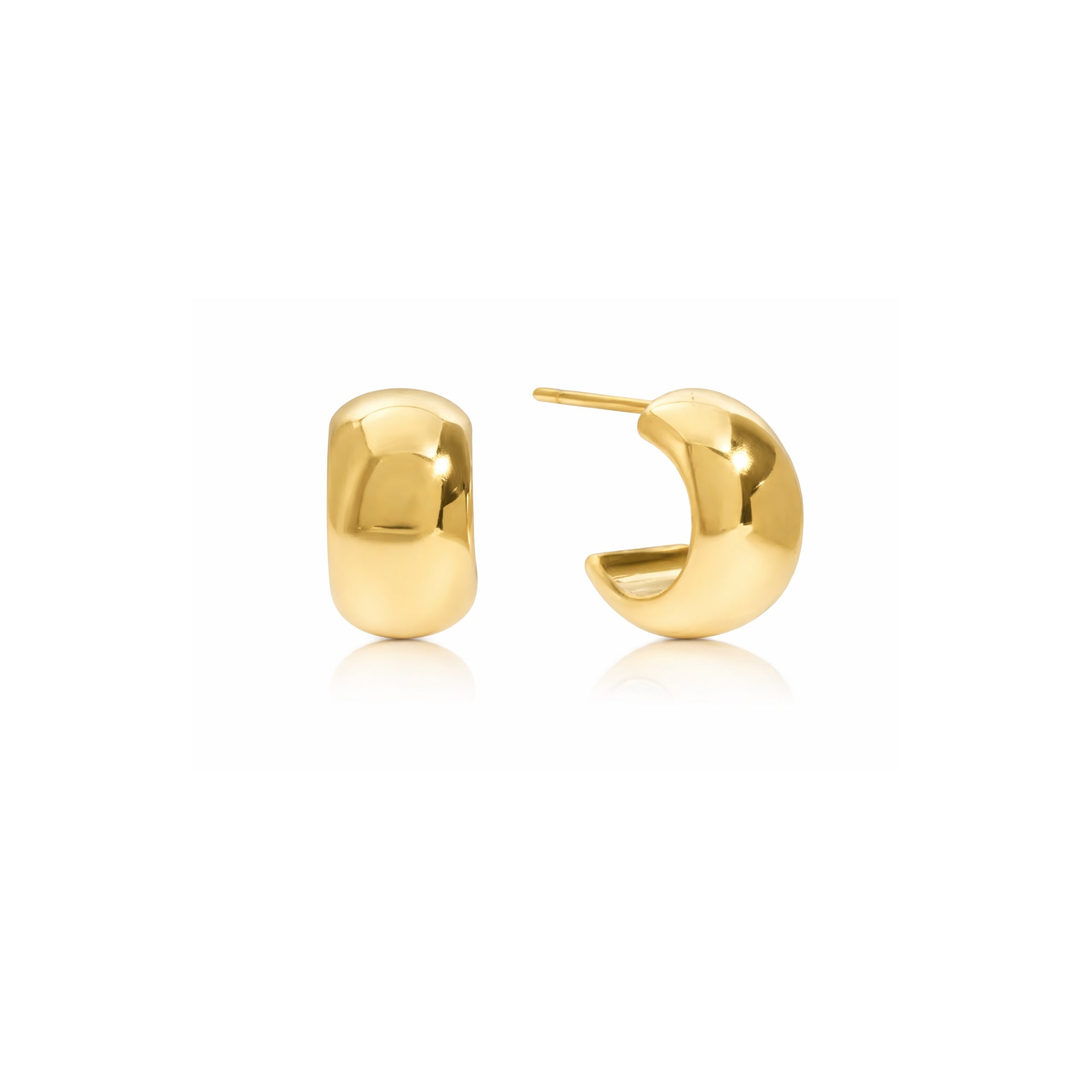 Amalfi Huggie earrings (Gold)
