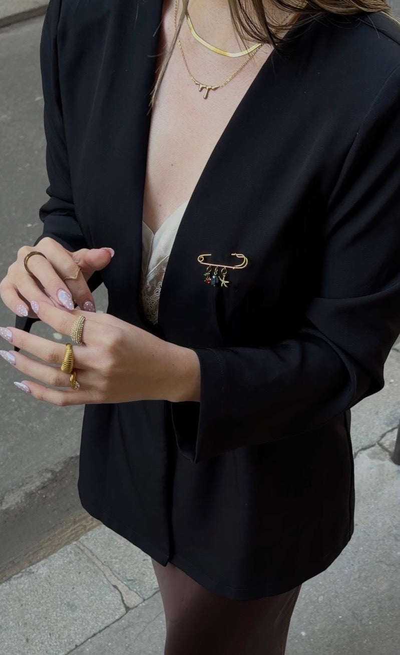 Charm Holder Brooch
