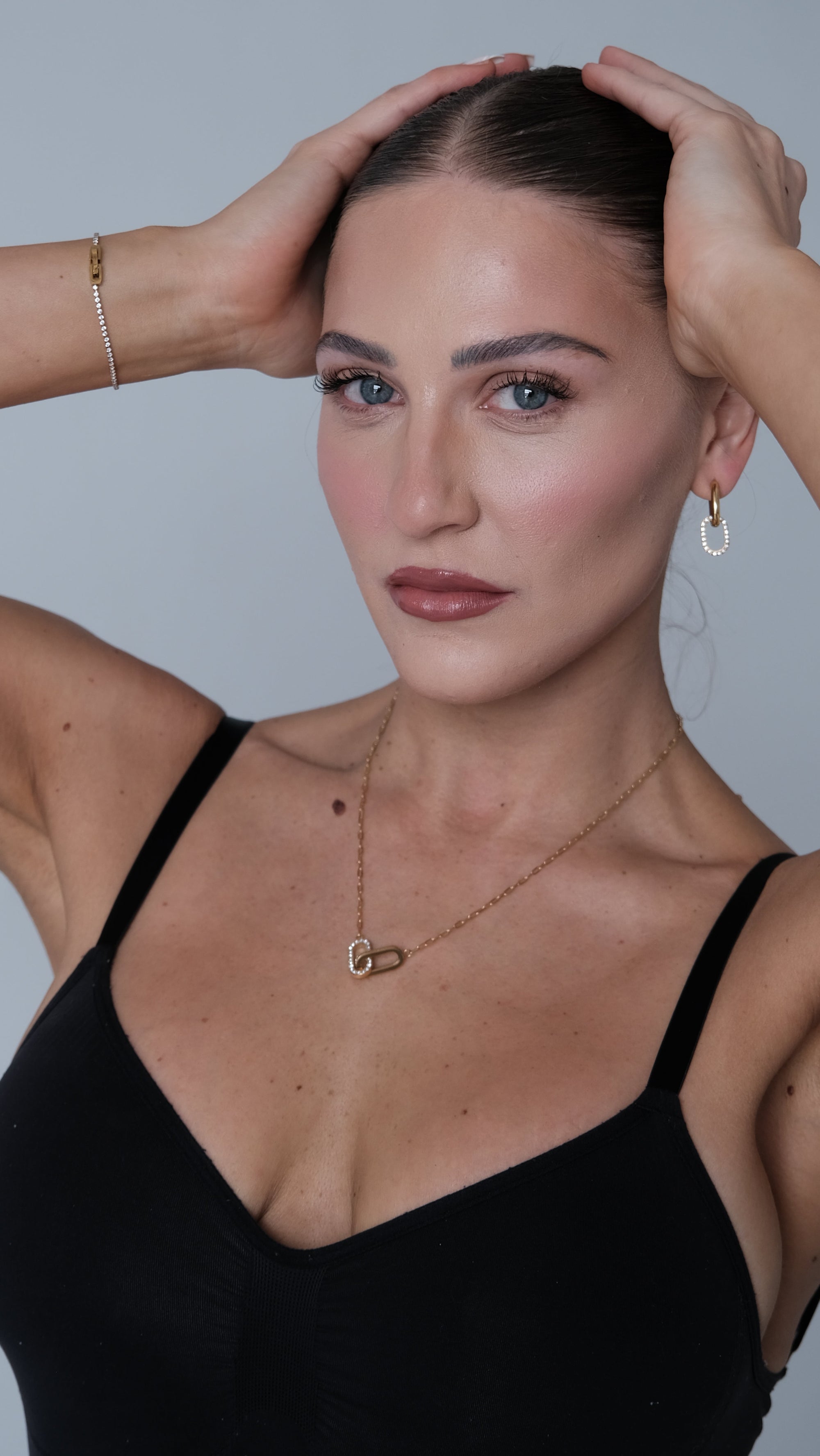 Celeste Pavé Necklace