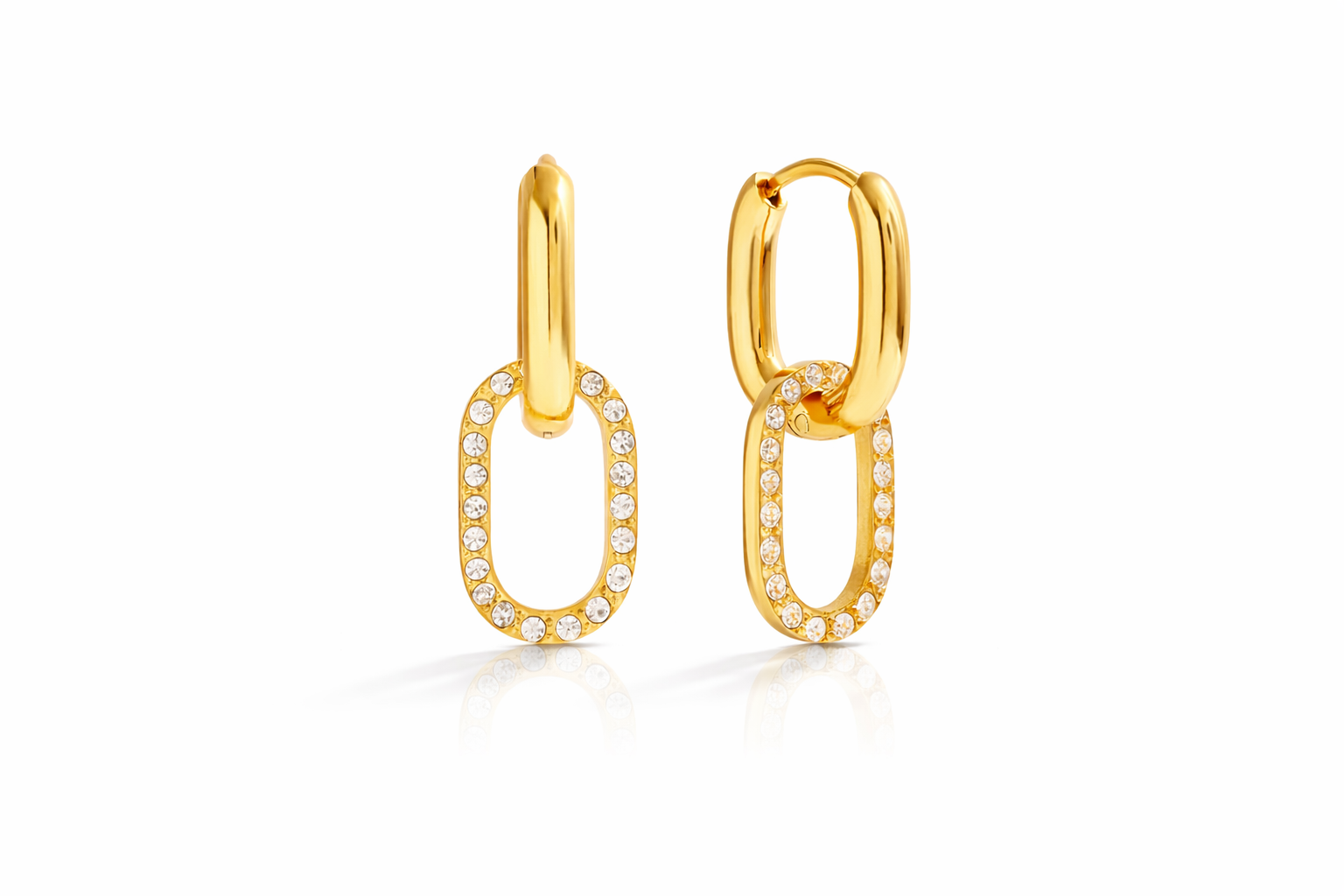 Celeste Pavé Earrings