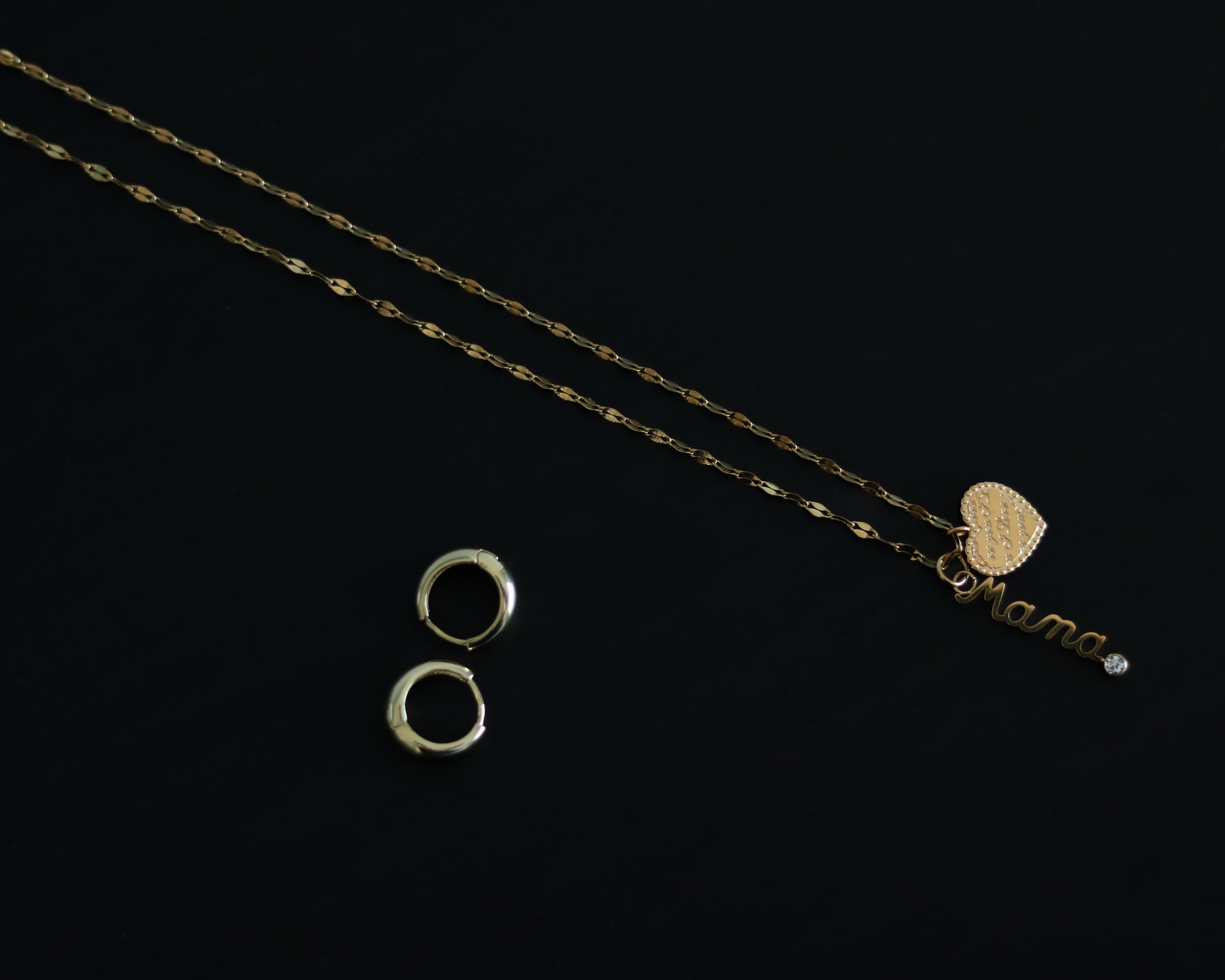 “i love you”, mama Necklace