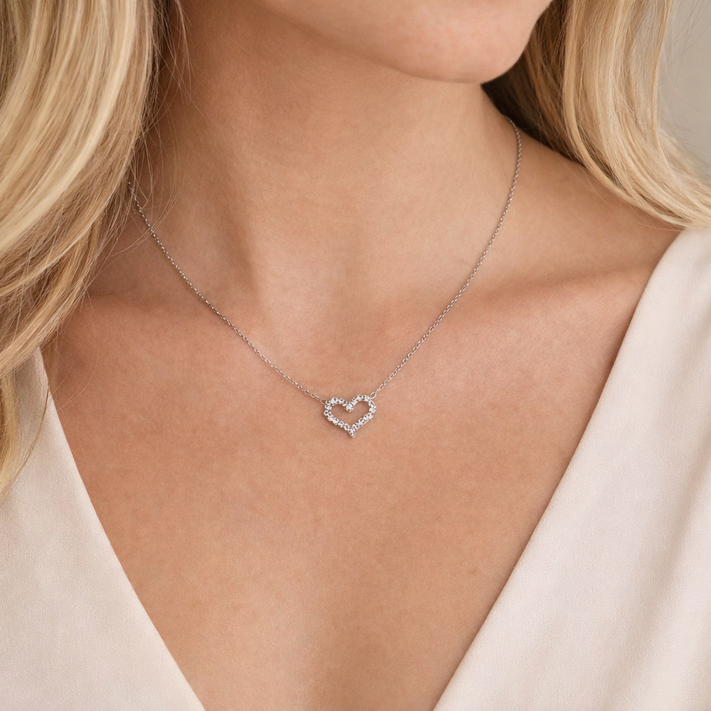 Amora Silver Necklace