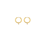 Charm Earrings Base (Gold)