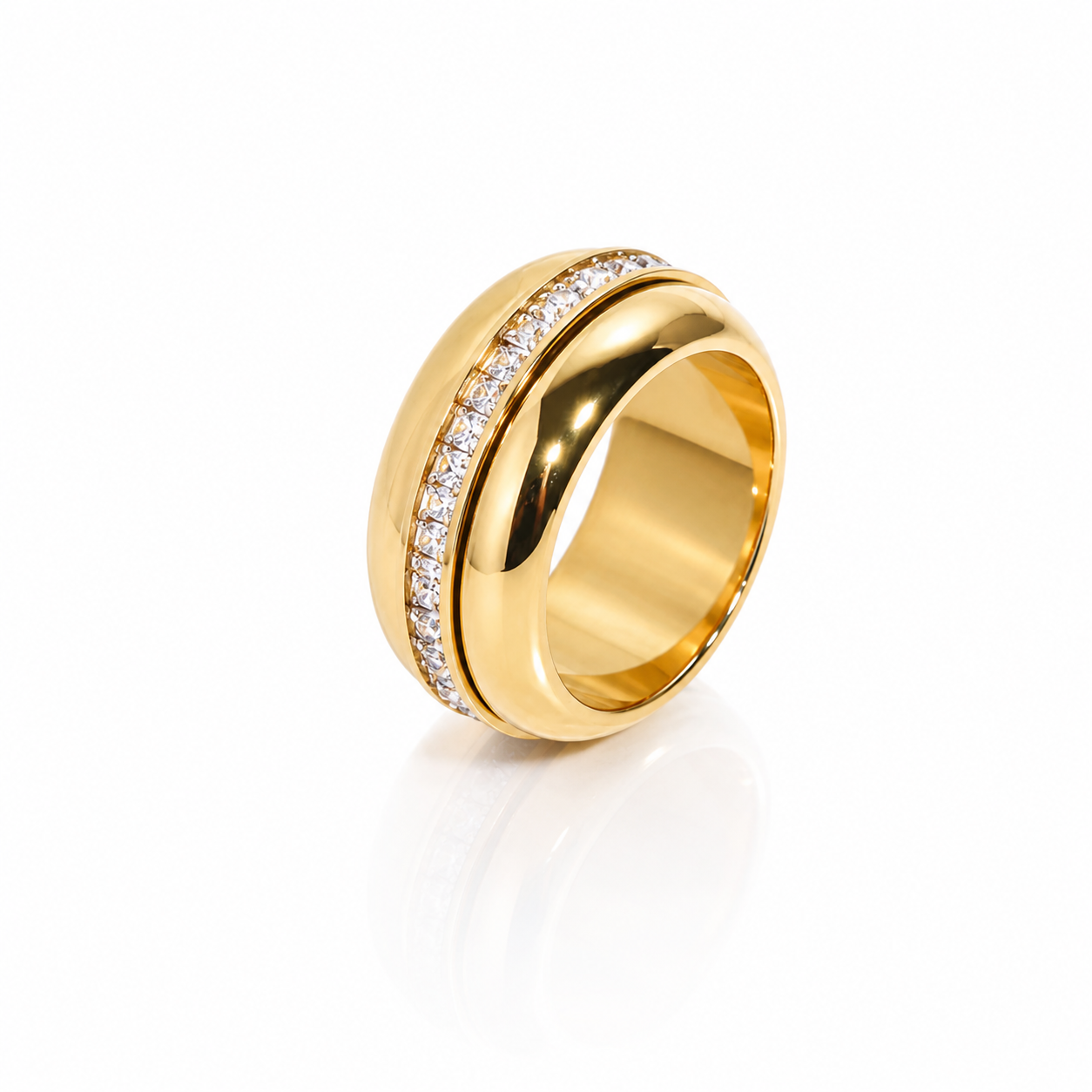 The Fidget-Orbit Ring