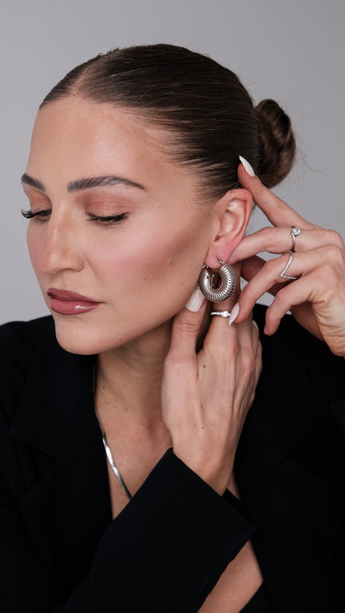 Amalfi Silver Earrings