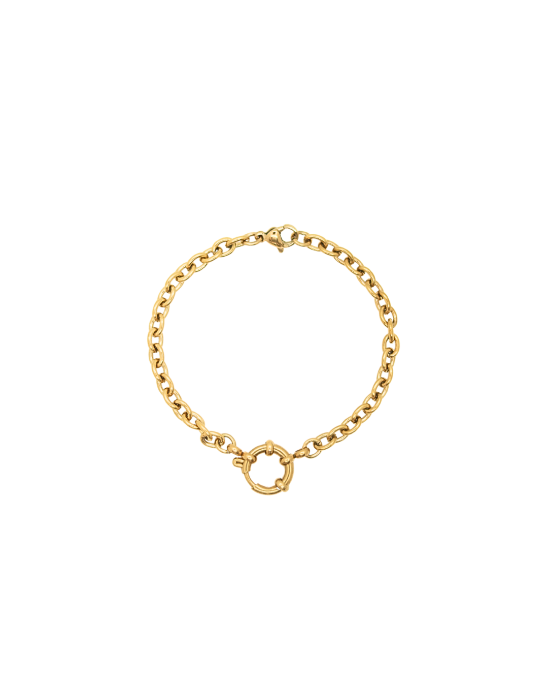 O-round Charm Bracelet Chain