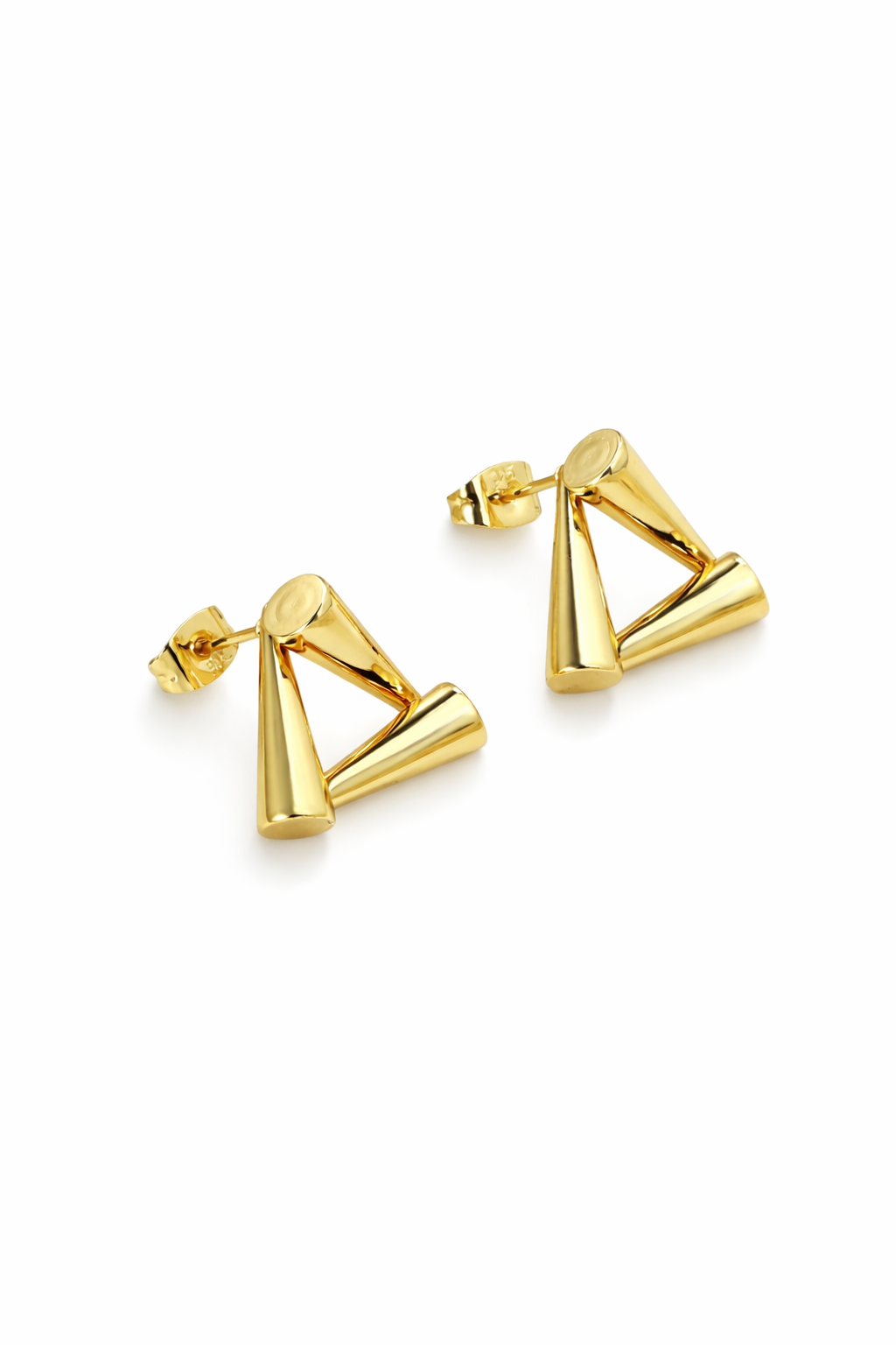 Aurelia Triangle Studs